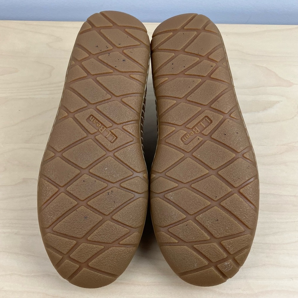 L.L. Bean Women’s Size 7.0 M Wicked Good Lodge Chukka Slipper Booties Brown - Picture 8 of 10